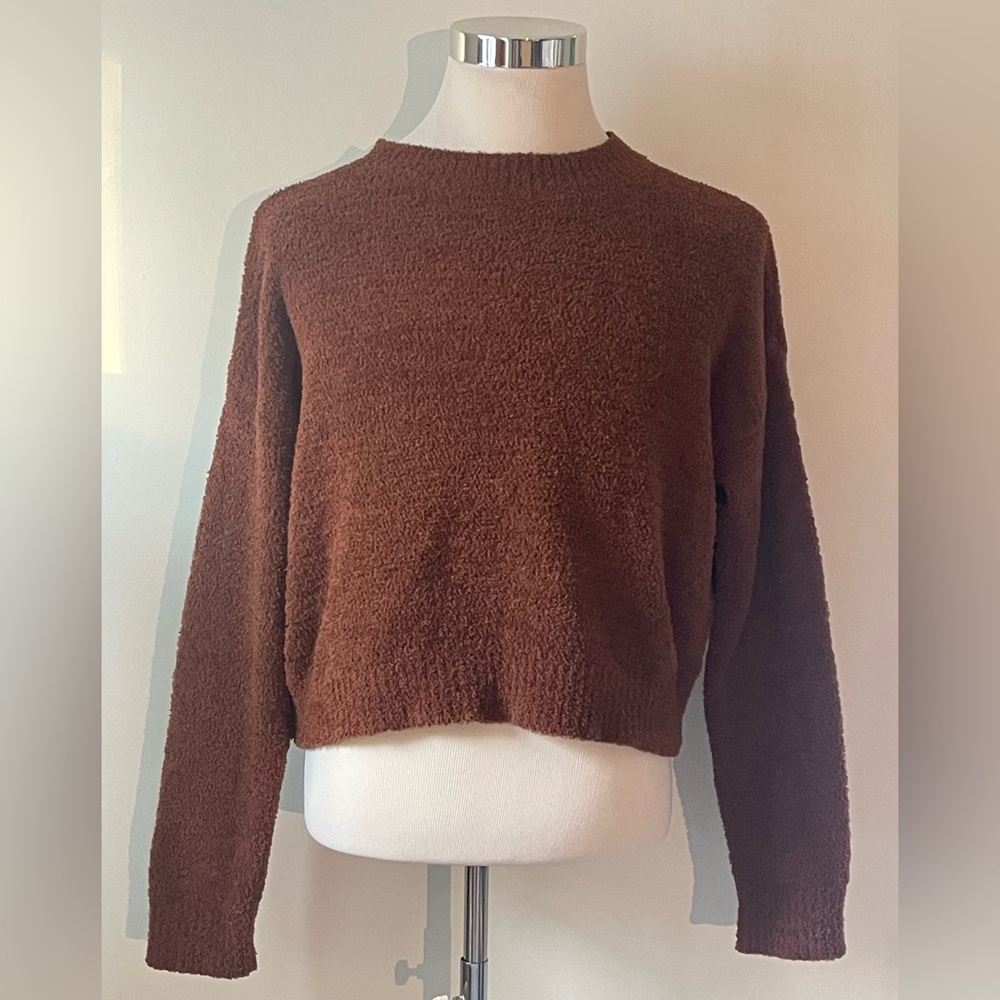 cozy crewneck sweater